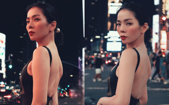 Lệ Quyên 'hâm nóng' cõi mạng bằng lưng trần gợi cảm, được tình trẻ làm điều này?