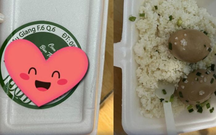 Cô gái 'khóc thét' với phần cơm 2 trứng giá 50.000 đồng ở TP.HCM