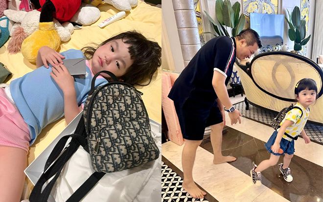 Bé út nhà đại gia quận 7 được tặng balo 50 triệu, xỉu ngang với thứ bên trong