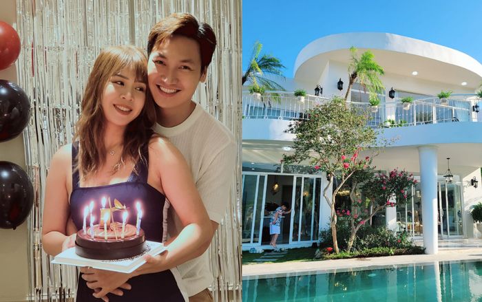 Mạnh Trường khéo 'flex' biệt thự đắt đỏ, đặc biệt tặng cho vợ và các con