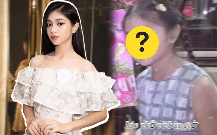 Minh Kiên vặn ngược tin đồn thẩm mỹ qua bức ảnh thuở tấm bé