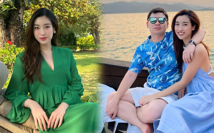 'Dâu hào môn' Đỗ Mỹ Linh khéo giấu bụng bầu trước khi sinh con gái đầu lòng