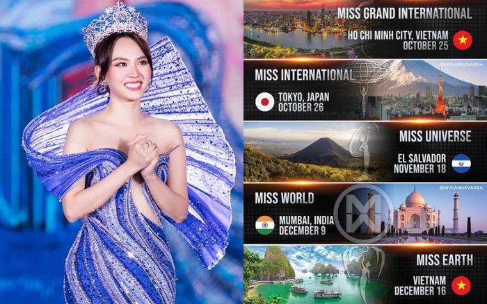 Big 5 Hoa hậu chốt lịch nhưng VN chưa chọn xong đại diện: Kiểu này lại out top!