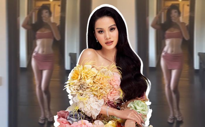 Hương Ly khiến dân tình há hốc vì lộ cơ bụng 'thần Vệ Nữ' khi diện bikini