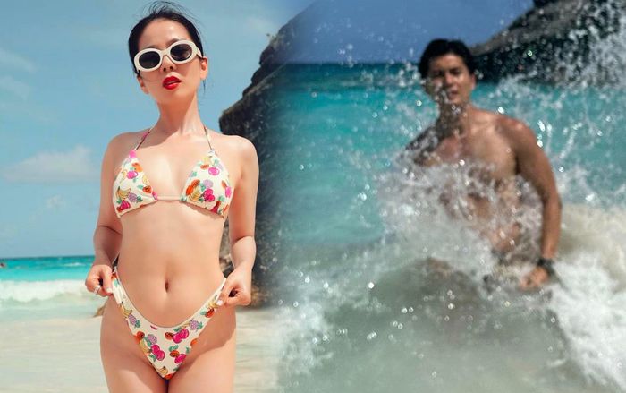 Lệ Quyên làm phó nháy cho 'tình trẻ' Lâm Bảo Châu nhưng hình ảnh cho ra lạ lắm