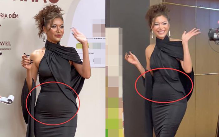 Rộ nghi vấn siêu mẫu Minh Tú mang thai con đầu lòng