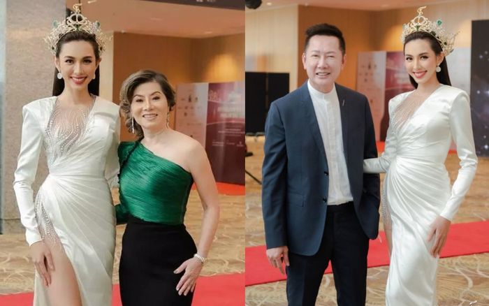 Thái độ trái ngược của ông Nawat và bà Teresa sau khi Hoa hậu Thuỳ Tiên lên tiếng xin lỗi