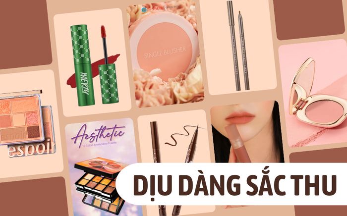 Đổi gió với make up look tone nâu trầm đón thời tiết chớm thu đầu tháng 8
