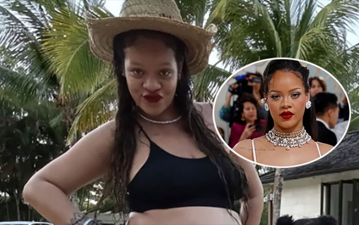 Rihanna bị chỉ trích xuề xòa khi khoe bụng bầu vượt mặt