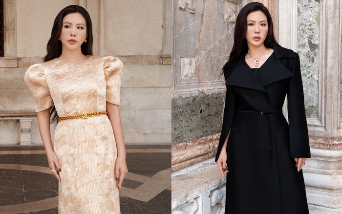 Hoa hậu Thu Hoài khoe dáng giữa thời tây, nhan sắc tuổi U50 gây chú ý bởi một điều