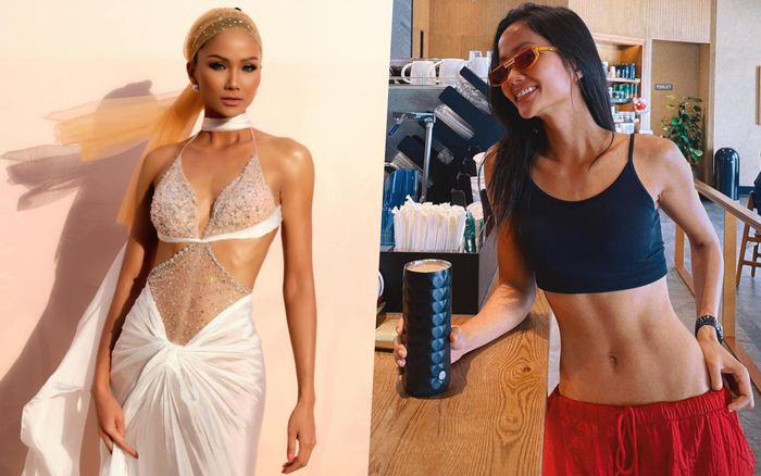 H'Hen Niê khoe cơ bụng 'thần Vệ Nữ' không chút mỡ thừa