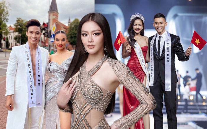 Đại diện Việt Nam 'cô đơn' tại Miss Supranational: Đối thủ tay trong tay với nam thần
