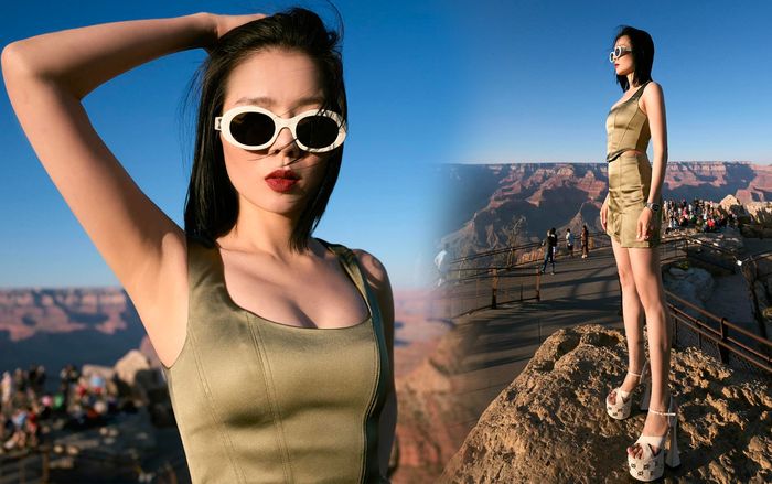 Bị soi chuyện mang guốc cao đi leo núi, Lệ Quyên đáp trả thế nào?