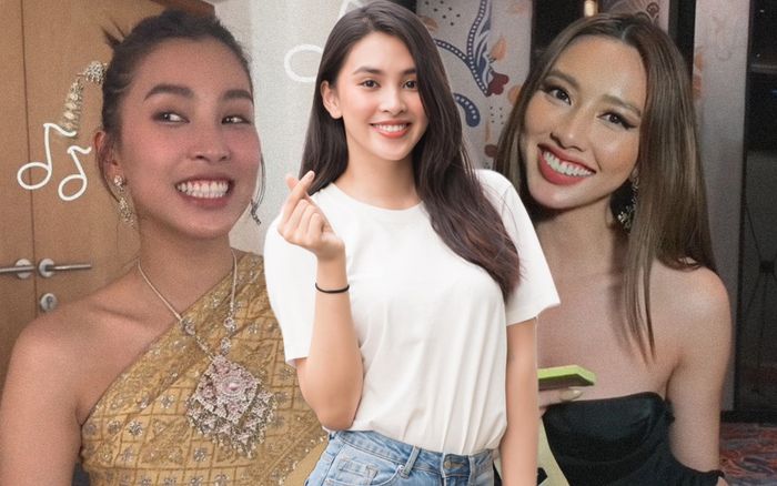 Hoa hậu Tiểu Vy trổ tài hát tiếng Thái Lan, bất ngờ 'đụng hàng' với Thùy Tiên