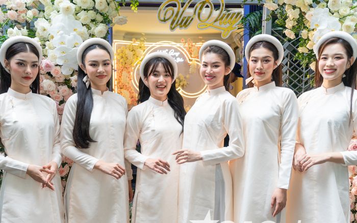 Lễ vu quy của Phương Anh: dàn phụ dâu xinh như thiên thần!