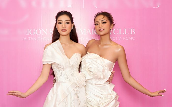 Khánh Vân - Ngọc Châu hội ngộ, nhan sắc 'mỗi người một vẻ' bất phân thắng bại!