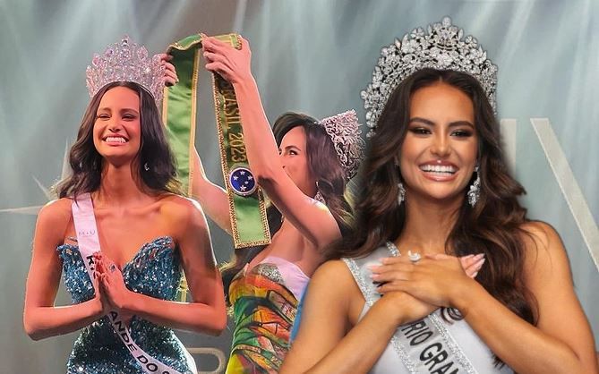 Nhan sắc nhìn là muốn ụp vương miện của tân Hoa hậu Hoàn vũ Brazil