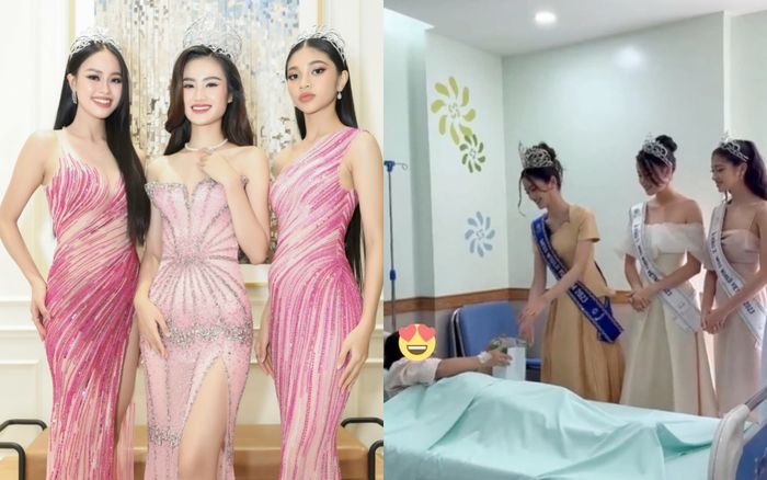 BTC phản hồi gì về khoảnh khắc Ý Nhi và hai Á hậu 'ăn diện đi thăm bệnh nhân'?