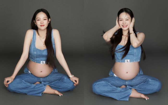 Minh Hằng cuối thai kỳ: Diện đồ hở bạo khoe bụng bầu, visual thăng hạng rõ rệt