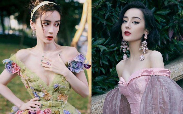 Địch Lệ Nhiệt Ba được xếp 'chung mâm' với Angelababy vì lý do bất ngờ