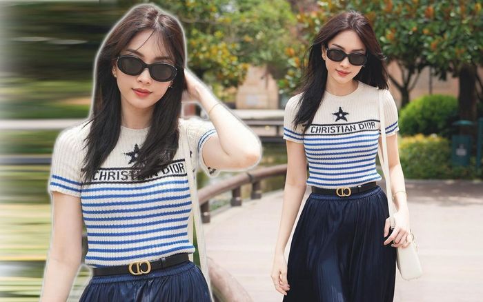 Hoa hậu Đặng Thu Thảo bị nhắc nhở một điều khi diện set đồ hiệu