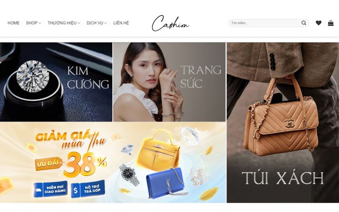Lựa chọn hàng hiệu đã qua sử dụng như ý cùng Cashion