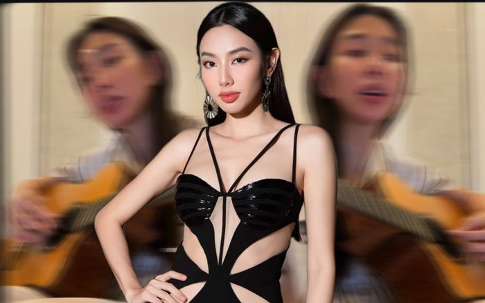 Hoa hậu Thùy Tiên đàn hát, gương mặt buồn hiu khiến dân tình thắc mắc