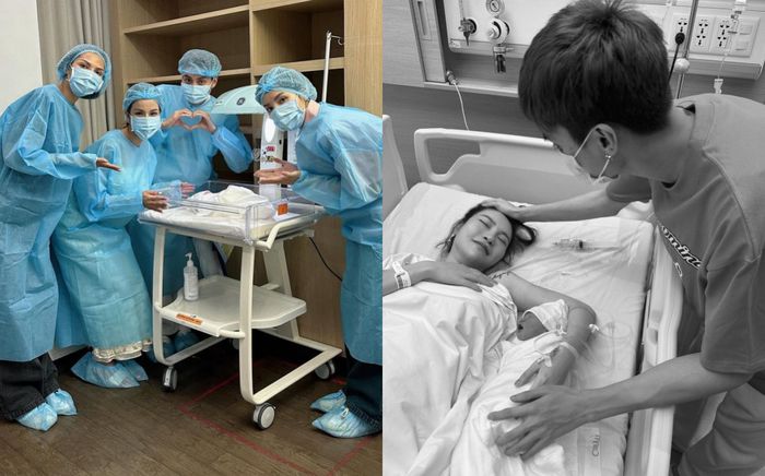 Zoom cận diện mạo ái nữ vừa chào đời của bạn thân Diệp Lâm Anh