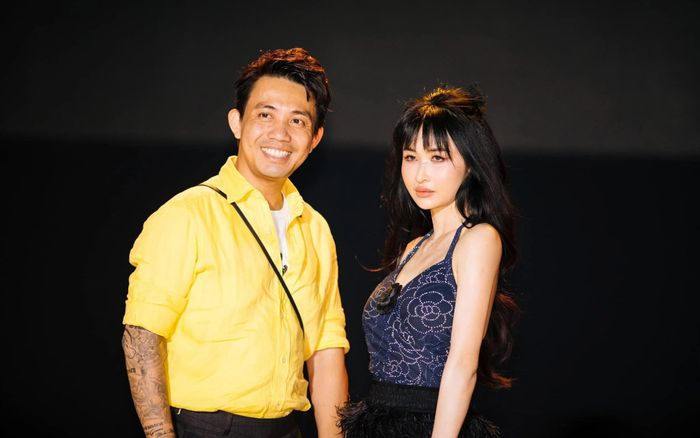 Đi họp phụ huynh, vợ hai Minh Nhựa được chú ý bởi nhan sắc trẻ như thiếu nữ