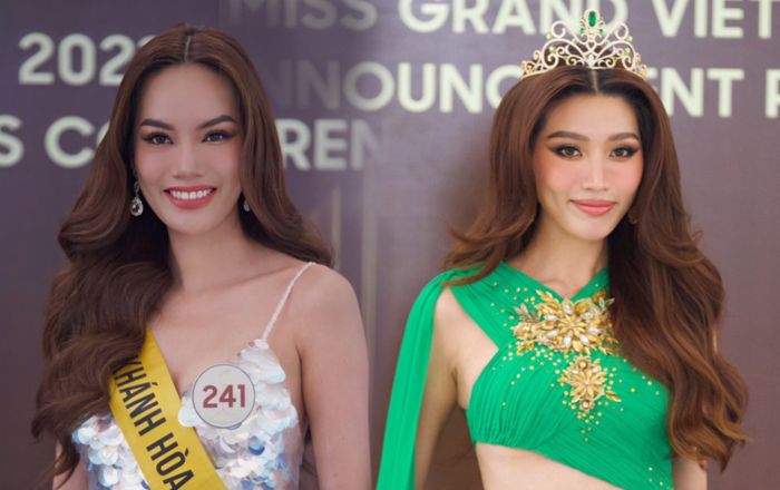 Lê Hoàng Phương có hành động đẹp với Quỳnh Châu ở thảm đỏ, vừa xinh còn tinh tế!