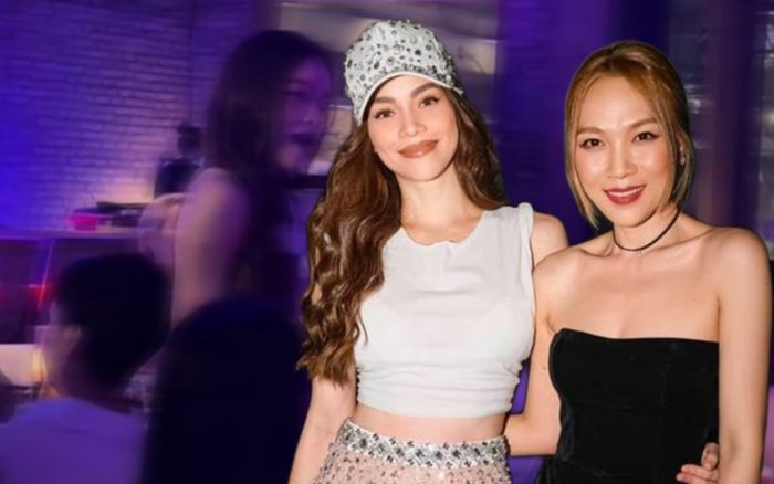 Hồ Ngọc Hà phản ứng cực dễ thương khi nghe nhạc Mỹ Tâm vang lên tại sự kiện