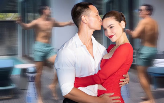 Kim Lý khoe body nhảy múa, Hồ Ngọc Hà có phản ứng đầy hài hước