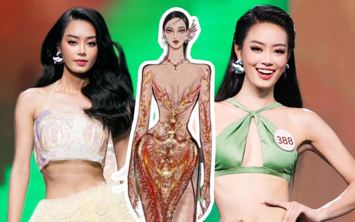 Nhà thiết kế bật mí lý do Bùi Khánh Linh muốn diện đầm đỏ ở chung kết Miss Grand VN