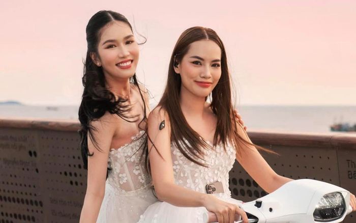 Vừa mới đăng quang, Lê Hoàng Phương đã được một Á hậu Vbiz mời dự đám cưới