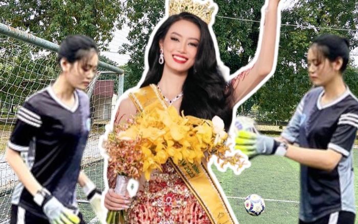 Thủ môn quê Bắc Giang, cao 1,76 m đăng quang Á hậu 1 Miss Grand VN 2023