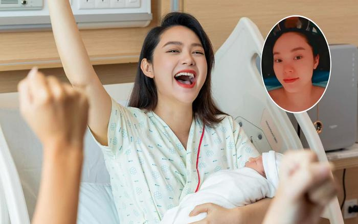 Minh Hằng 'zoom' cận gương mặt hậu sinh nở, thần sắc 'mẹ bỉm' ra sao?