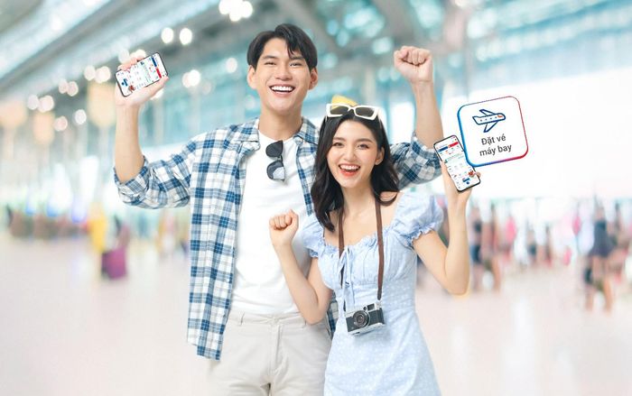 Đặt vé máy bay trên ví VNPAY và ứng dụng ngân hàng 'trợ giá' tới 300.000 đồng