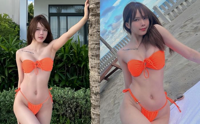 Chăm chỉ diện bikini khoe body nóng bỏng, Thiều Bảo Trâm bị soi chi tiết lạ