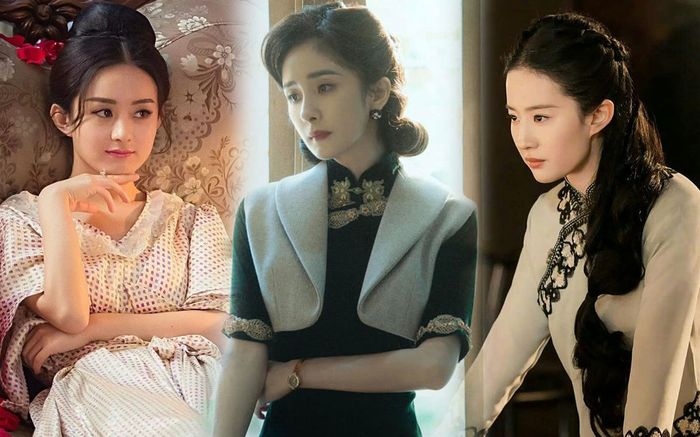 Tạo hình dân quốc của Dương Mịch đẹp áp đảo Triệu Lệ Dĩnh - Lưu Diệc Phi