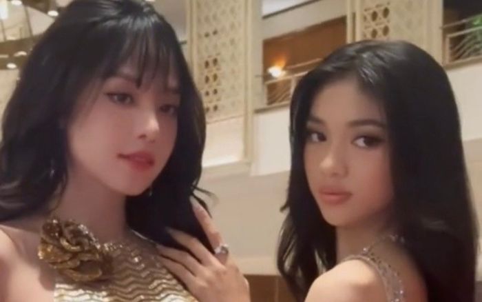 Thanh Thuỷ và Minh Kiên 'bùng nổ visual' khi đứng chung khung hình