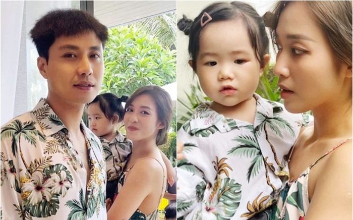 Khả Ngân và Thanh Sơn trổ tài chăm trẻ khéo không kém Quang Sự - Kiều Anh