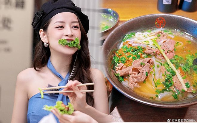 Chi Pu khai trương quán phở tại Trung Quốc, món đồ uống bất ngờ được quan tâm