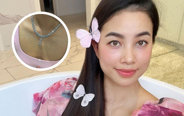 Phạm Hương được chồng tặng trang sức đắt đỏ, xứng danh phu nhân hào môn