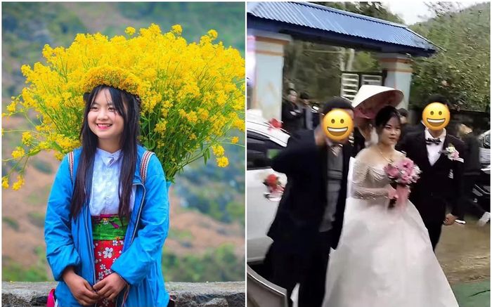 Xuất hiện hình ảnh cô bé Phúng Phính - Mua Thị Dua được cho là đã lên xe hoa