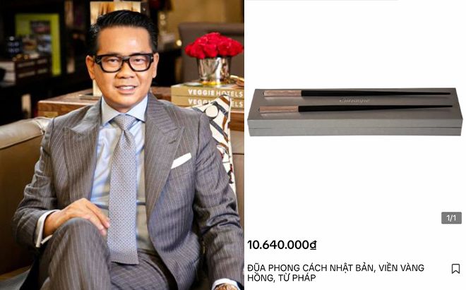 Bán 10 triệu đồng 1 đôi đũa, đồ của Thái Công shop có phải là đắt nhất?