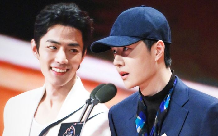 Vương Nhất Bác - Tiêu Chiến có hành động khác lạ tại Đêm hội Weibo 2023