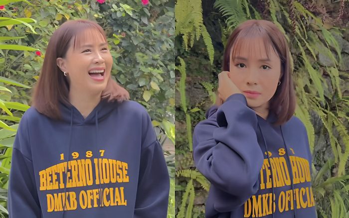 Hồng Diễm U50 vẫn trẻ như 'gái 18' khiến dân tình xin vía cực mạnh