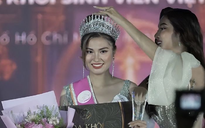 Nữ sinh Trường Đại học Ngoại thương đăng quang Hoa khôi Sinh viên Việt Nam 2023