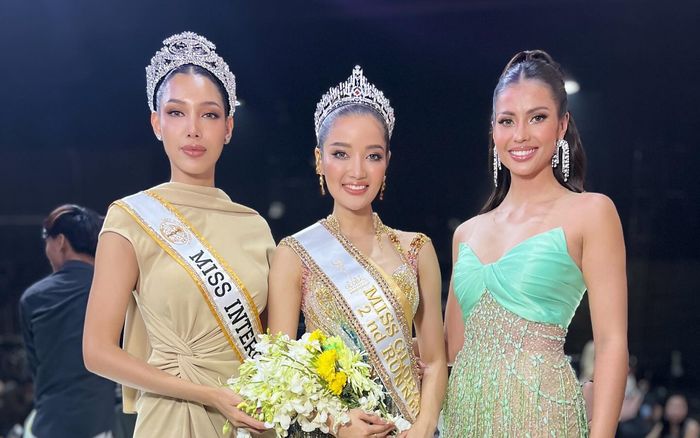 3 nàng hậu đình đám của Thái Lan chung một khung hình: Ai trên cơ ai đây?