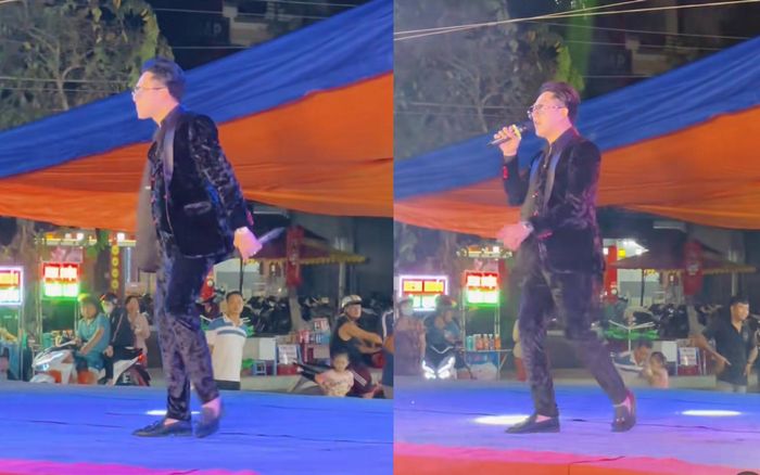 Nam ca sĩ nổi tiếng một thời đi hát trên sân khấu lô tô, người dân qua đường có phản ứng gây bất ngờ